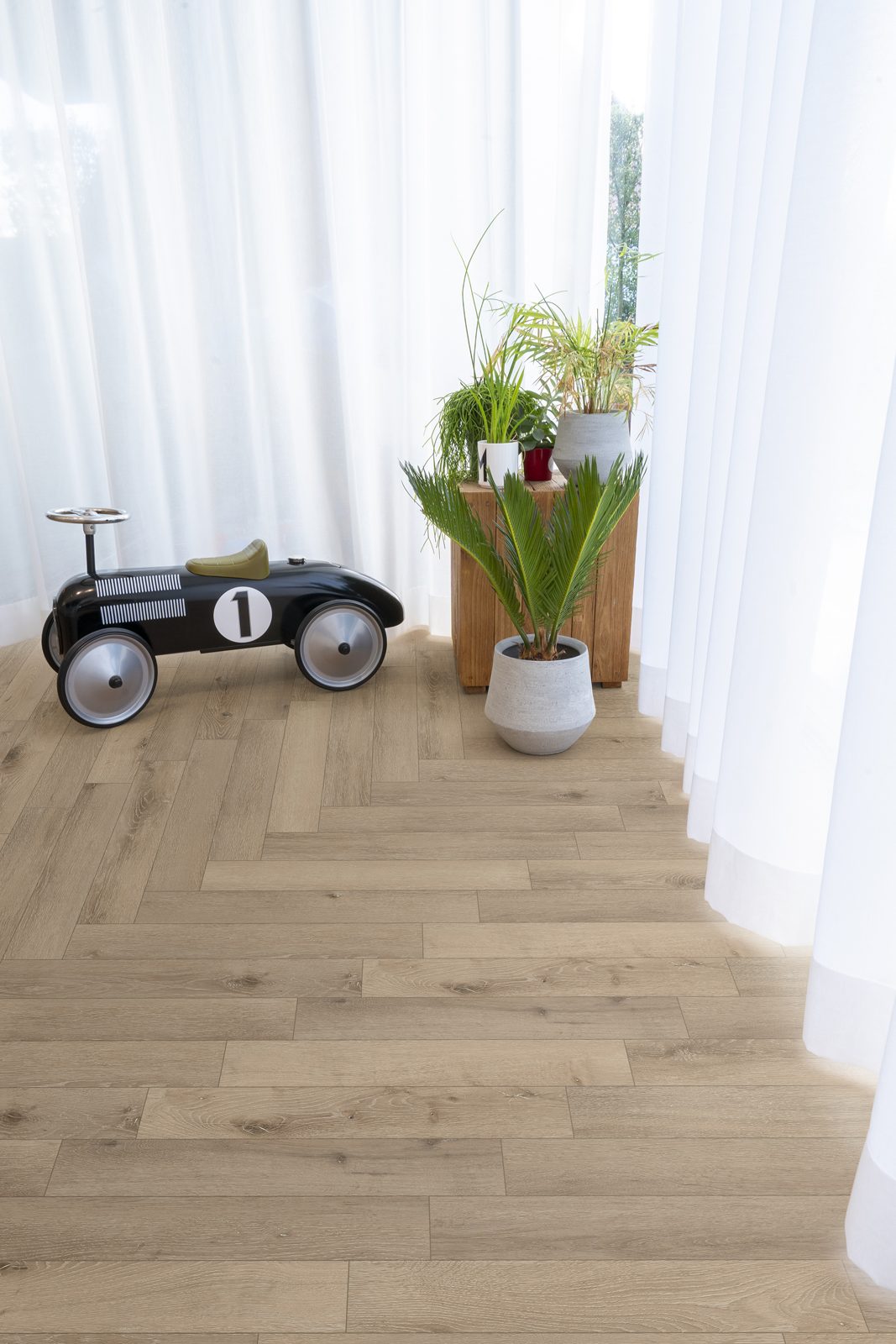 Coretec Nimbus (50 LVREH 140) PVC-vloer in een interieur